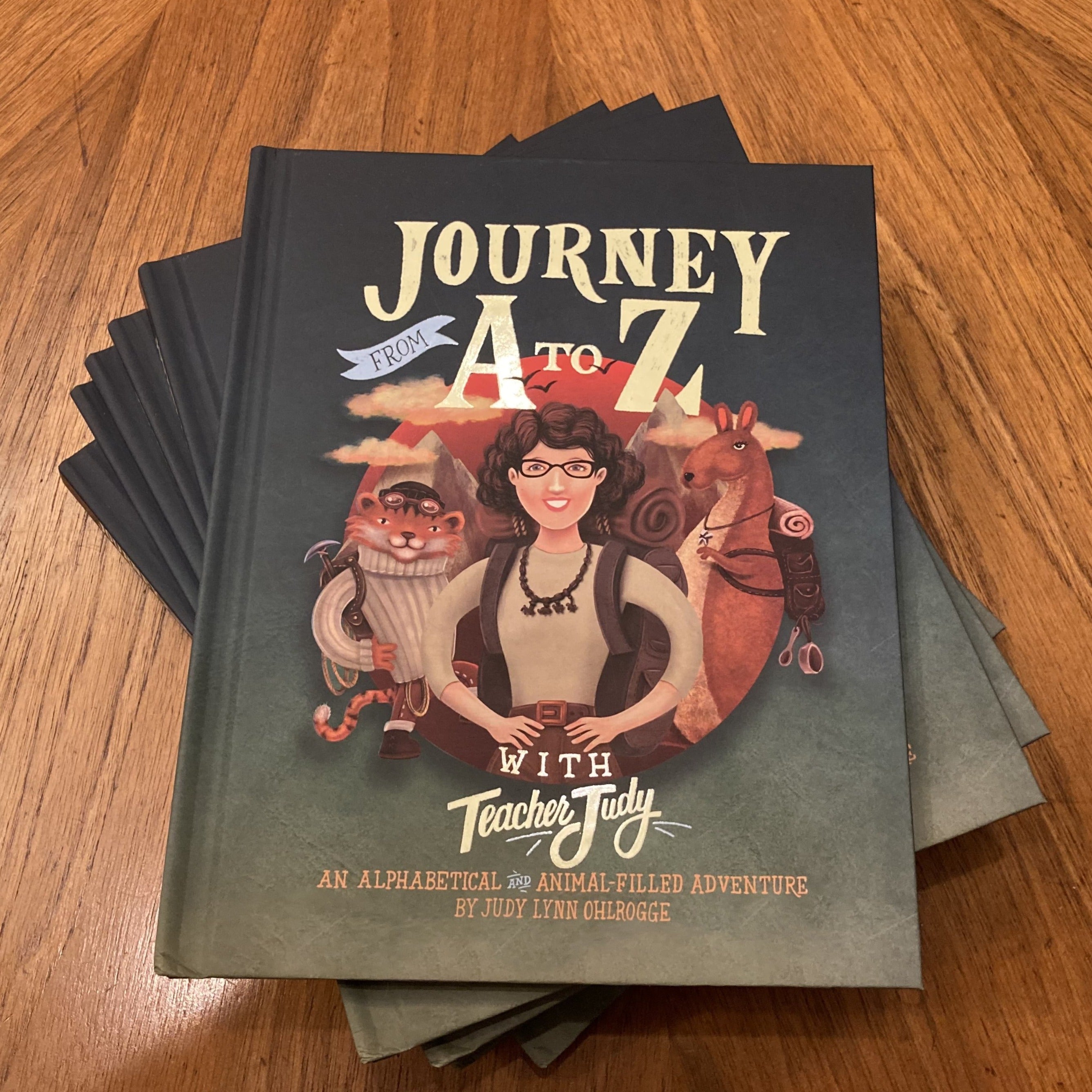 journey from a to z with teacher judy book image